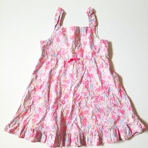 Hanna Andersson Floral Ruffle Spring Dress